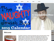 Tablet Screenshot of naughtyjewishboys.com